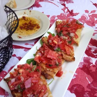 The Bruschetta is as fresh and delightful as can be!!