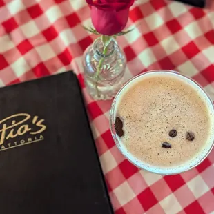 Beautiful espresso martini.