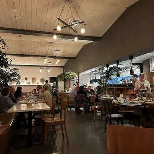 Inside of restaurant
