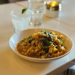 Campanelle Lamb Ragu. Absolutely amazing! Excellent margarita also.