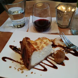 Pear & Goat Cheesecake