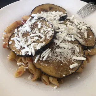 Eggplant pasta