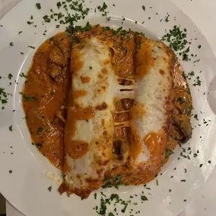 Cannelloni alla Romano ($22)