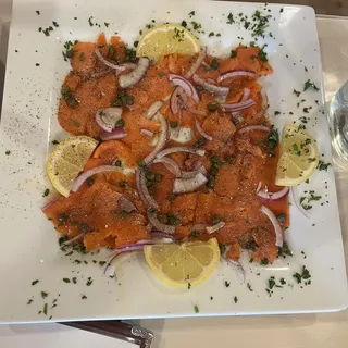 Salmon Carpaccio