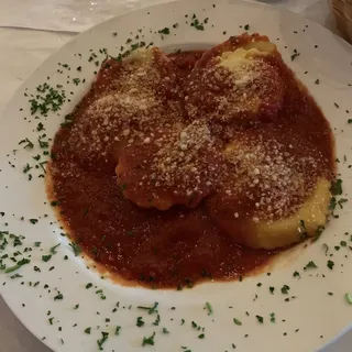 Beef Ravioli Marinara