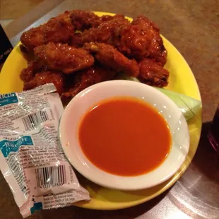 Mild wings. They were yummy.