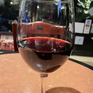 The house wines are wonderful