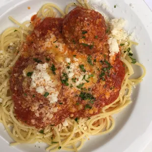 Spaghetti and Meatballs