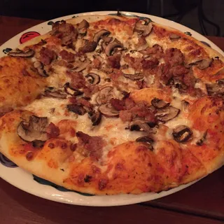Salsicce e Funghi Pizza