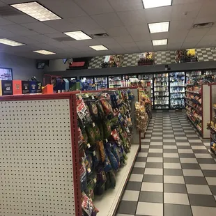 Large corner store