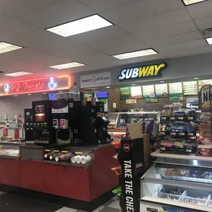 Subway inside