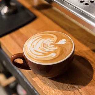 a cup of coffee