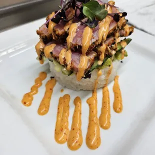Ahi Tuna Tower