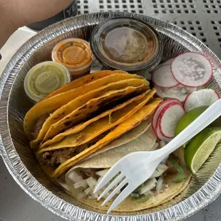 Birria and Lengua tacos