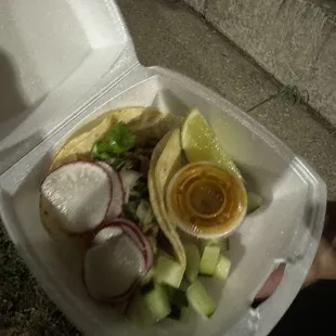 Chicken tacos