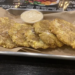 FRIED GREEN PLANTAINS