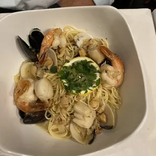 Seafood Angel Hair