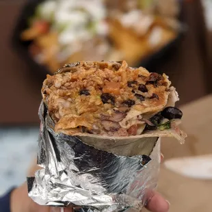 Super carne asada burrito