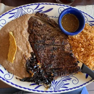 grilled skirt steak