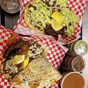 Asada Carne Quesadilla
