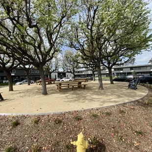 We have outdoor benches for customers to enjoy their food!