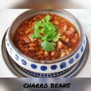 a bowl of chili and beans