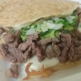 Carne asada mulita