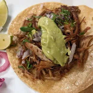 Carnitas taco