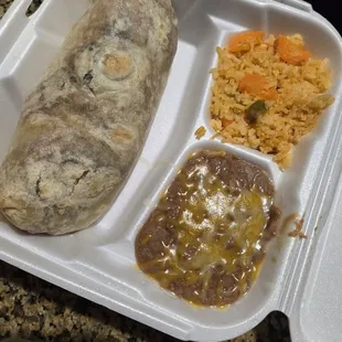 Adobada burrito