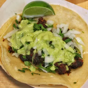 Al pastor taco