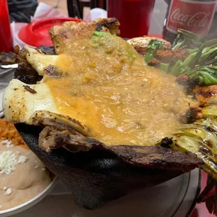 Molcajete Regular! So many flavors! So delicious!