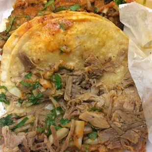 Carnitas. Moist and pretty good.