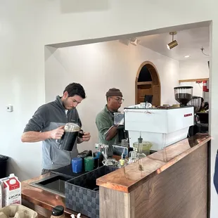 Coffee Bar- where the magic happens