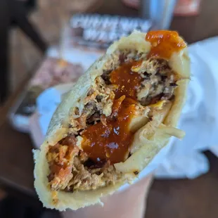 Machaca burrito.