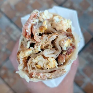 Breakfast burrito