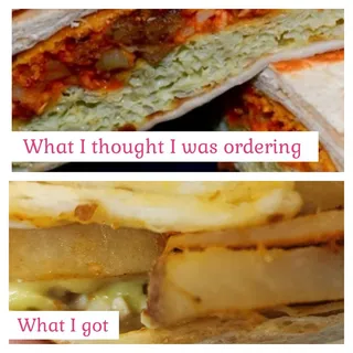 Soyrizo con Papas Crunch Wrap