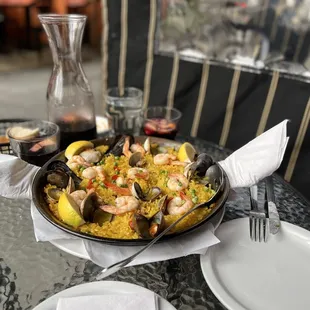 Paella De Mariscos