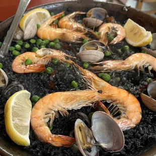 Squid Ink Paella