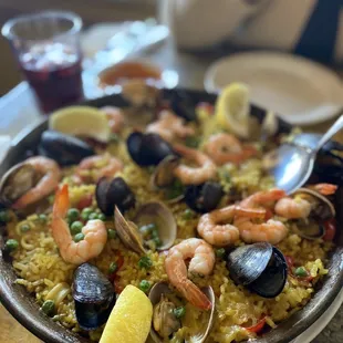 Paella De Mariscos