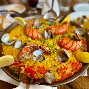 Lobster Paella