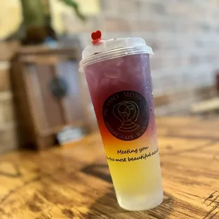 Yummy fruit tea!