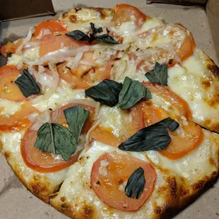 pizza, food