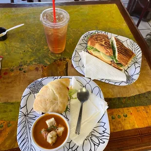 Portobello Mushroom Sandwich