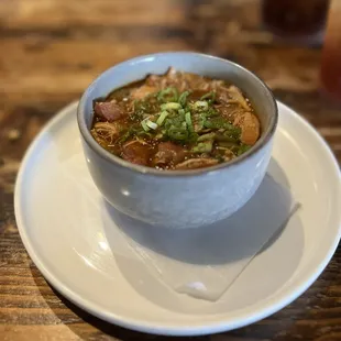 Jambalaya with chicken and sausage