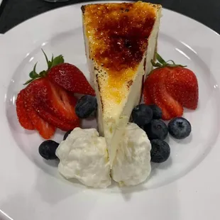 Cheese Cake Creme Brûlée's