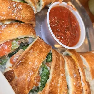 Pizza Garden Roll