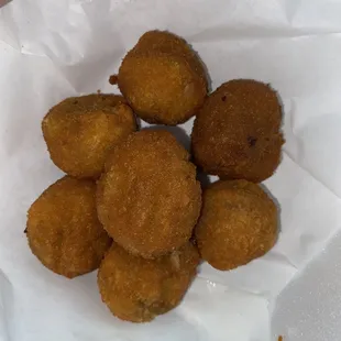 Lukewarm Frozen 8 Piece Fried Mushrooms