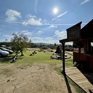 More outdoor seating/benches