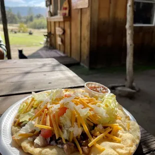 Large Indian Taco