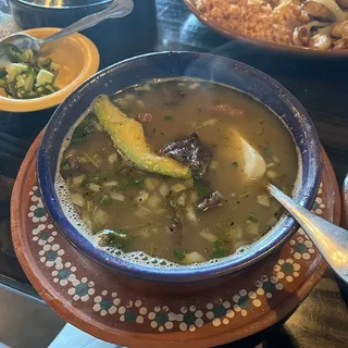 Carne En Su Jugo Soup